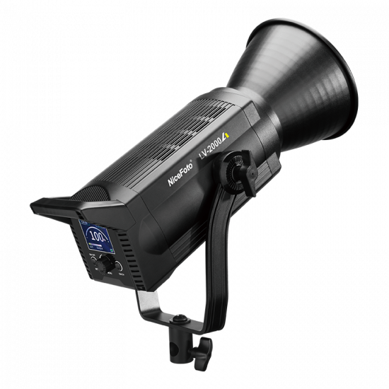 NiceFoto LV-2000A 200W Bi-Color COB LED Video Light