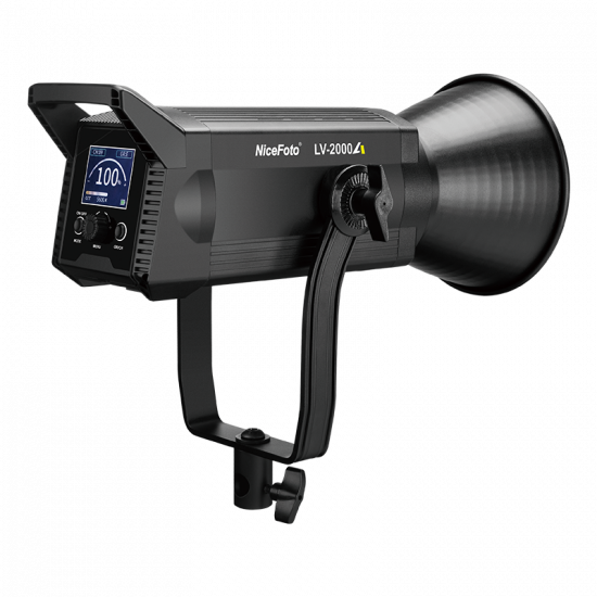 NiceFoto LV-2000A 200W Bi-Color COB LED Video Light