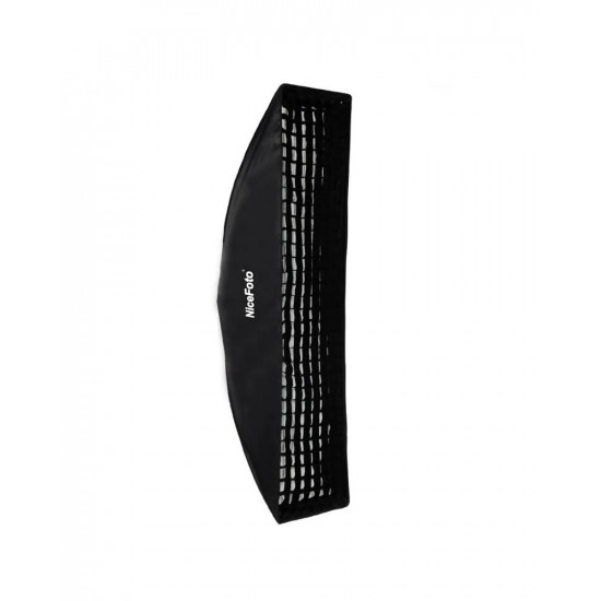 NiceFoto Quick Set Up Strobe Softbox With Grid ES-1430(30x140cm)