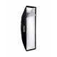 NiceFoto Quick Set Up Strobe Softbox With Grid ES-1430(30x140cm)