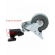 Nicefoto B-22 Light Stand Castor Wheels Kit