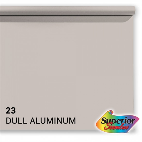 Background Paper Rolls 2.72x11m Dull Aluminum