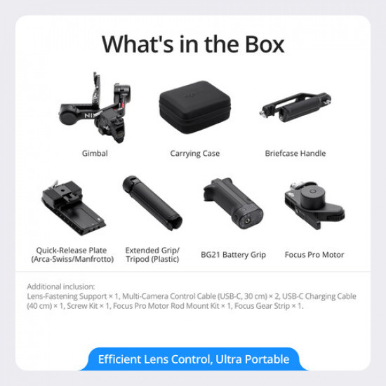 DJI RS 4 Gimbal Stabilizer Combo DJI RS 4 Gimbal Stabilizer Combo