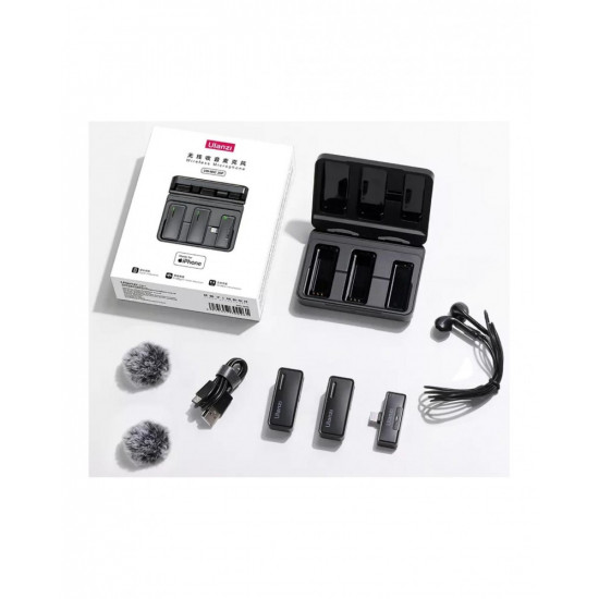 Ulanzi UW-MIC 2.4GHz Wireless Recording Microphone 2in1 (Lightning)