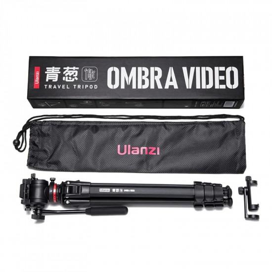 Ulanzi Ombra XIANG Aluminum Travel Tripod with Fluid Head