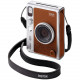 FUJIFILM INSTAX MINI EVO Hybrid Instant Camera (Brown)