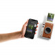 FUJIFILM INSTAX MINI EVO Hybrid Instant Camera (Brown)