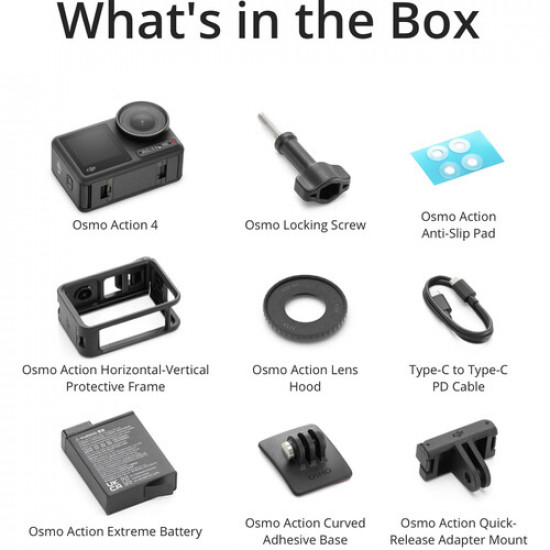 DJI Osmo Action 4 Camera Standard Combo DJI Osmo Action 4 Camera Standard Combo
