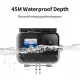 TELESIN 45M Diving Waterproof Case with Lens Filter for GoPro Hero 12/11/10/9 TELESIN 45M Diving Waterproof Case with Lens Filter for GoPro Hero 12/11/10/9