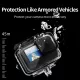 TELESIN 45M Diving Waterproof Case with Lens Filter for GoPro Hero 12/11/10/9 TELESIN 45M Diving Waterproof Case with Lens Filter for GoPro Hero 12/11/10/9