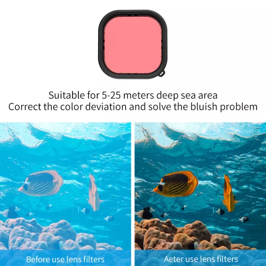 TELESIN 45M Diving Waterproof Case with Lens Filter for GoPro Hero 12/11/10/9 TELESIN 45M Diving Waterproof Case with Lens Filter for GoPro Hero 12/11/10/9