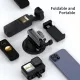 TELESIN Aluminum Alloy Camera Suction Cup Mount With Phone Clip