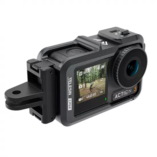 TELESIN Metal Rabbit Cage Frame for DJI ACTION 3/4 TELESIN Metal Rabbit Cage Frame for DJI ACTION 3/4