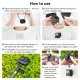 TELESIN Magnetic Bracket Expansion Set (Neck Mount/Quick Release)
