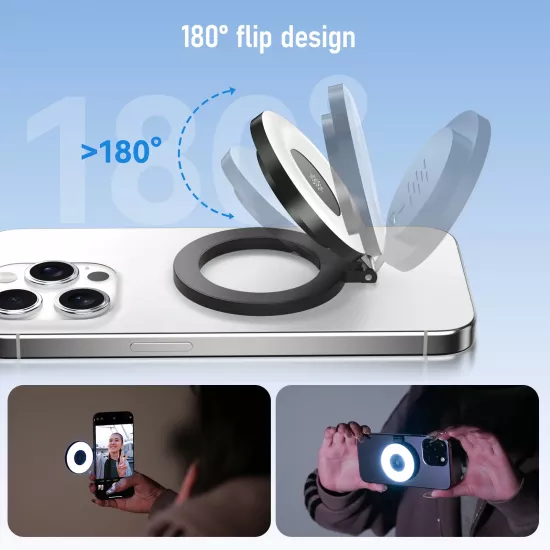 TELESIN Magnetic Rechargeable Fill Light for Phones
