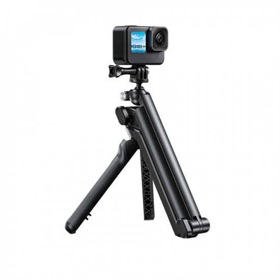 TELESIN Multifunctional Foldable Tripod Selfie Stick Mount for Action Cameras