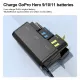 TELESIN Pocket-Size 3-Slot Charger Box & 2 Stamina Batteries Kit for GoPro HERO 9/10/11/12