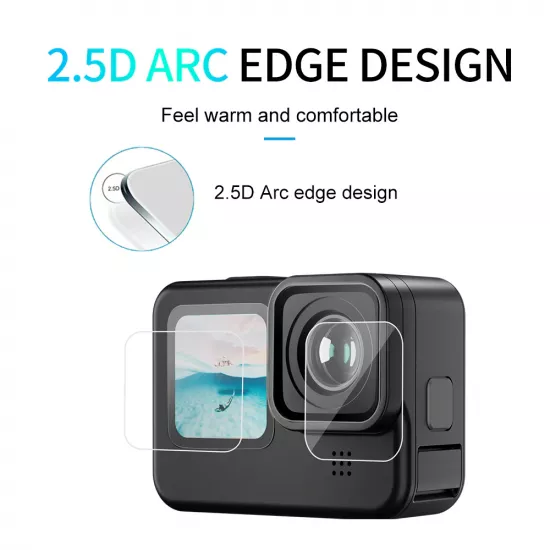 TELESIN Screen & Lens Protective Film Cover For GoPro 9/10/11/12