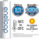 Panasonic Eneloop AA 1900mAh Rechargeable Batteries 2 Pack