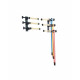 NiceFoto S-15 3-Roller Manual Chain Background Support Kits