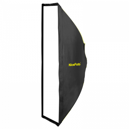 NiceFoto Quick Set Up Strobe Softbox With Grid ES-1230(120x30cm)