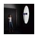 NiceFoto DEEP Transparent Umbrella Black/White BW-Ø51″(140cm)