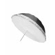 NiceFoto DEEP Transparent Umbrella Black/White BW-Ø51″(140cm)