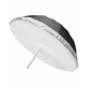 NiceFoto DEEP Transparent Umbrella Black/White BW-Ø65″(170cm)