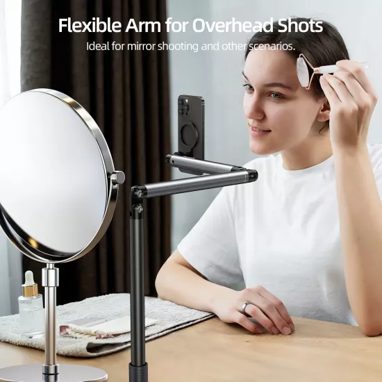 TELESIN Mobile Video/Live Shooting Magnetic Floor Stand TELESIN Mobile Video/Live Shooting Magnetic Floor Stand