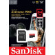 Sandisk Extreme Pro 64GB MicroSDXC 200MB/s Memory Card with SD Adapter