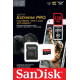 Sandisk Extreme Pro 128GB MicroSDXC 200MB/s Memory Card with SD Adapter