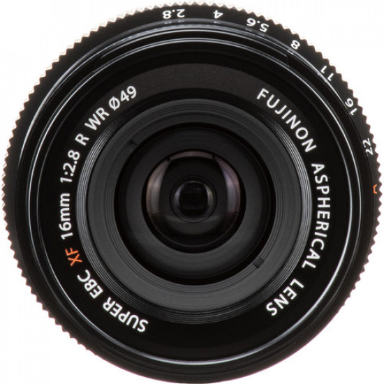 FUJIFILM XF 16mm f/2.8 R WR Lens (Black) FUJIFILM XF 16mm f/2.8 R WR Lens (Black)
