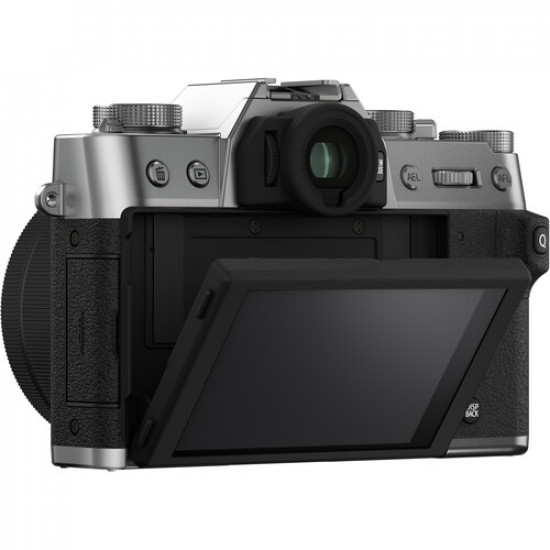 FUJIFILM X-T30 II Mirrorless Camera with XC 15-45mm OIS PZ Lens (Silver)