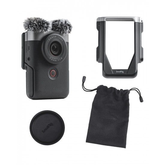 Canon PowerShot V10 Advanced Vlogging Kit (Silver)