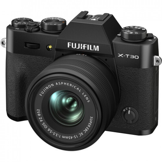 FUJIFILM X-T30 II Mirrorless Camera with XC 15-45mm OIS PZ Lens (Black) FUJIFILM X-T30 II Mirrorless Camera with XC 15-45mm OIS PZ Lens (Black)