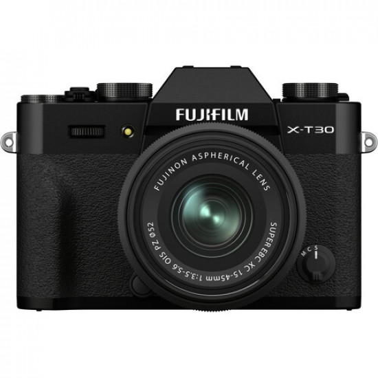 FUJIFILM X-T30 II Mirrorless Camera with XC 15-45mm OIS PZ Lens (Black) FUJIFILM X-T30 II Mirrorless Camera with XC 15-45mm OIS PZ Lens (Black)