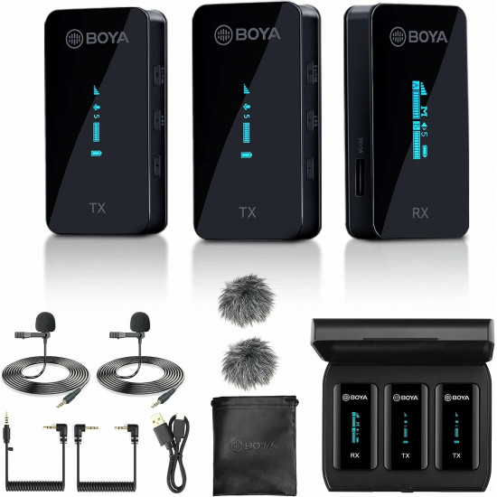 BOYA BY-XM6-K2 Wireless Microphone System