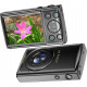 Digital Camera 64MP Video Camera with 18x Digital Zoom Auto-Focus 2.8" IPS Screen (Black)