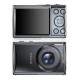 Digital Camera 64MP Video Camera with 18x Digital Zoom Auto-Focus 2.8" IPS Screen (Black)