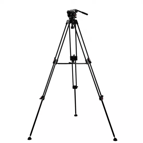 Provision Professional DV-2 Video Tripod kit With Fluid Head And Bag