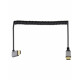 4K UHD HDMI TO HDMI LEFT 2.4m Cable