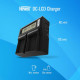 Newell DC-LCD Two-channel Charger for LP-E6 Batteries