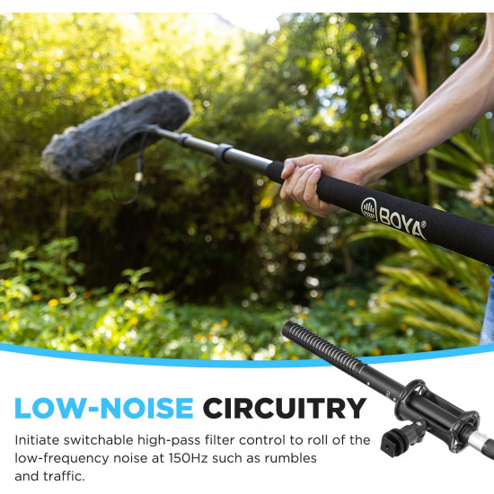 BOYA BY-BM6060 Shotgun Microphone BOYA BY-BM6060 Shotgun Microphone