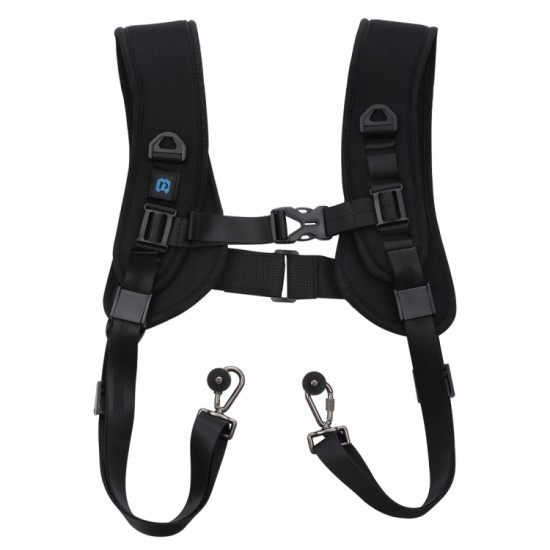 PULUZ Quick Release Double Shoulder Harness Soft Pad Decompression Foam Strap Belt