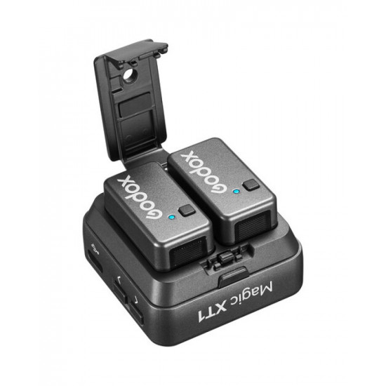 Godox Magic XT1-C 2-Person Wireless Microphone System with USB-C Adapter