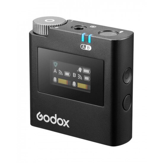 Godox Virso S M2 2-Person Wireless Microphone System for Sony Cameras and Smartphones