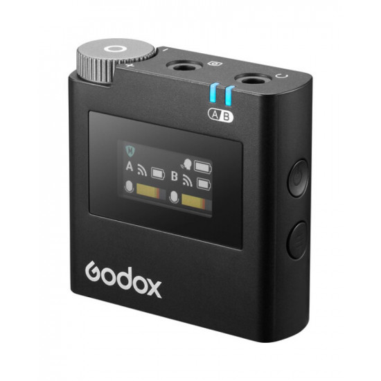 Godox Virso M2 2-Person Wireless Microphone System for Cameras and Smartphones