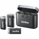 Godox WEC 2-Person Wireless Microphone System for Cameras and Mobile Devices (2.4 GHz) Godox WEC 2-Person Wireless Microphone System for Cameras and Mobile Devices (2.4 GHz)