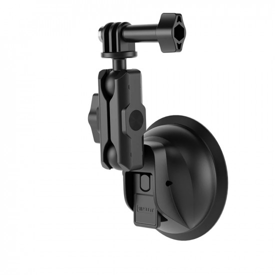 TELESIN Upgraded General Suction Cup Mount With Phone Clip