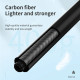 TELESIN Ultra Light No Bending Carbon Fibre Selfie Stick For Action Cameras 3M